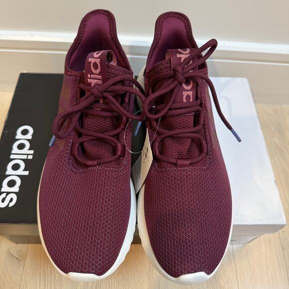 Adidas Kaptir X women’s running shoes 11 Burgundy Wine NEW EF0078 - Picture 2 of 12